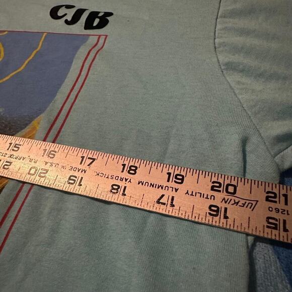 Vintage Fruit of the Loom “Neon Nights” Guitar Graphic T-Shirt - Picture 3 of 5